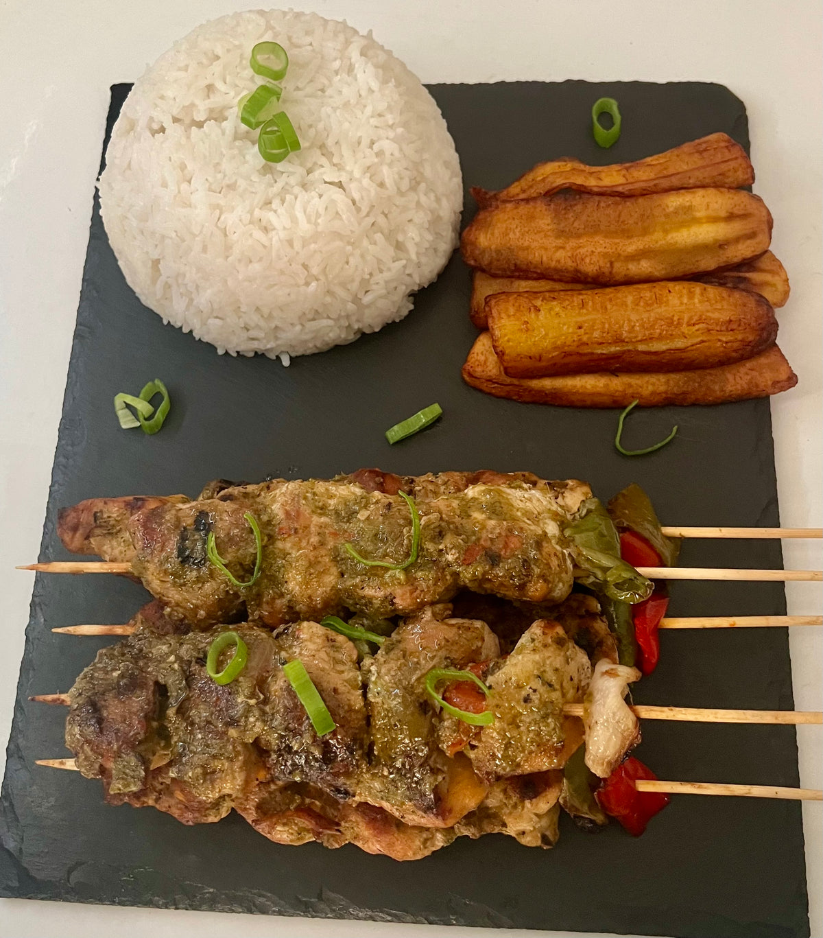 Brochettes de poulet Afrocrunch ✨