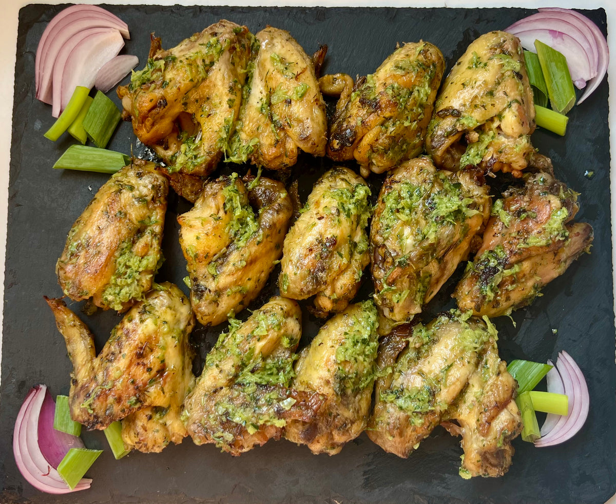 13 Ailes de poulet halal braisées AfroCrunch