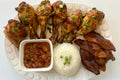 🍗 Poulet Braisé ( pilons)Afrocrunch