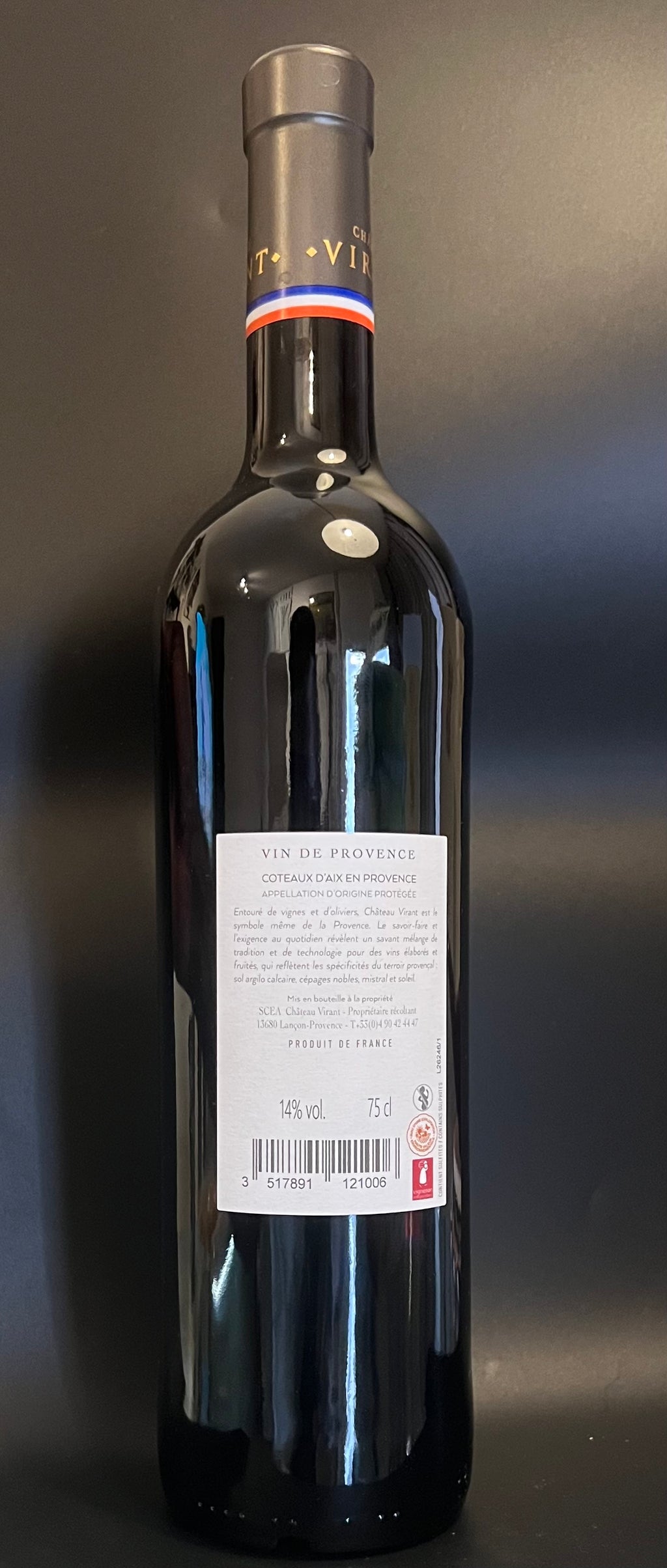 CHÂTEAU VIRANT 75CL 14%