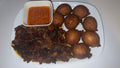 Beignets Haricots aux émincés de viandes de bœufs halal