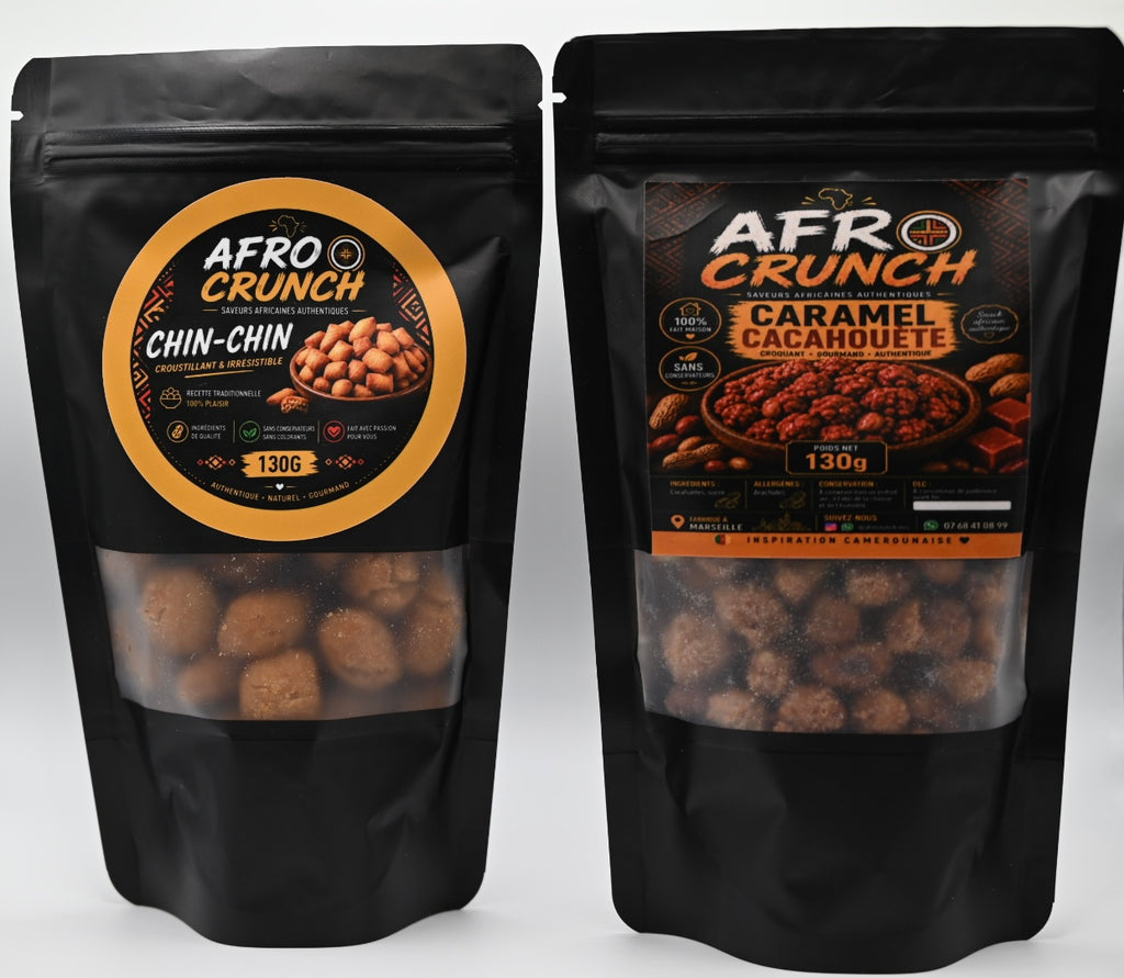 Afrocrunch- Chin-chin Africain Premium 130G