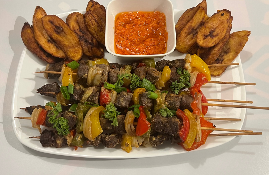 🥩 Brochettes de Bœuf halal Signature Afrocrunch