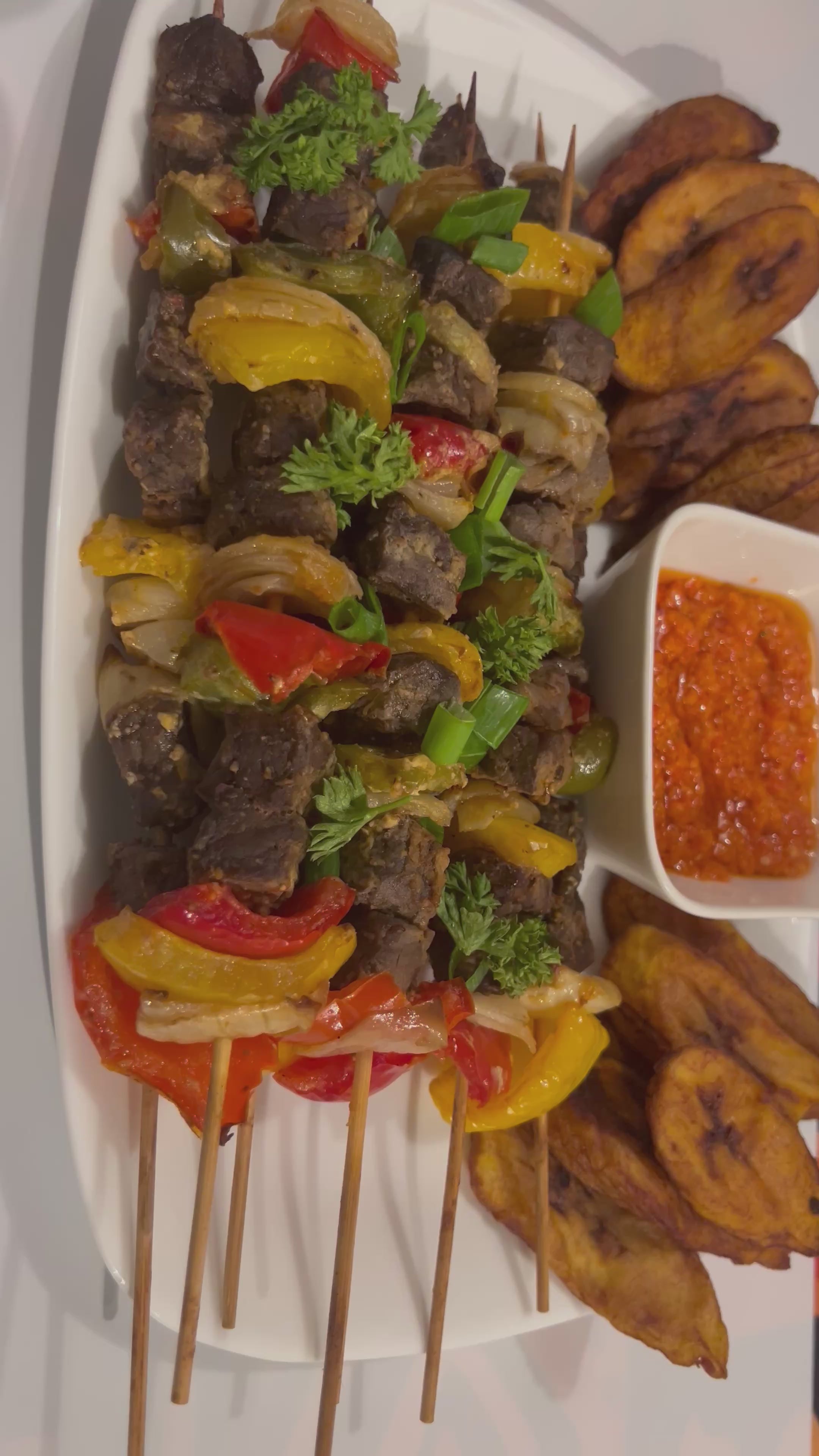🥩 Brochettes de Bœuf halal Signature Afrocrunch